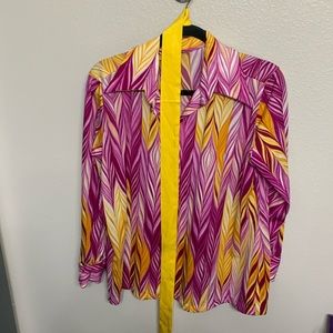 Vintage retro button down